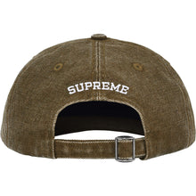 Supreme FW25 Pigment Coated Canvas S Logo 6 Panel Olive