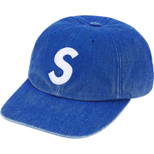Supreme FW25 Pigment Coated Canvas S Logo 6 Panel Royal