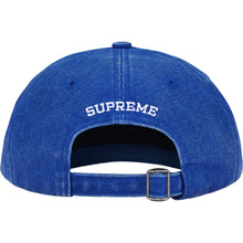 Supreme FW25 Pigment Coated Canvas S Logo 6 Panel Royal