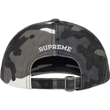 Supreme FW25 Pigment Coated Canvas S Logo 6 Panel Snow Camo