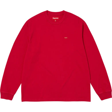Supreme FW25 Small Box LS Tee Dark Red