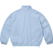 Supreme Spellout Embroidered Ripstop Track Jacket Light Blue