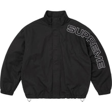 Supreme Spellout Embroidered Ripstop Track Jacket Black
