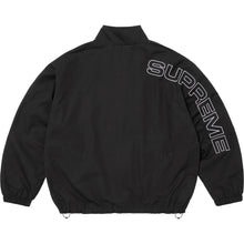 Supreme Spellout Embroidered Ripstop Track Jacket Black