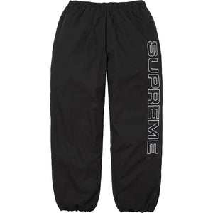 Supreme Spellout Embroidered Ripstop Track Pant Black