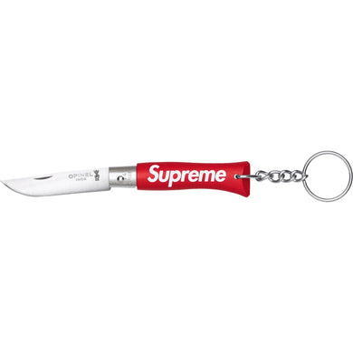 Supreme® Opinel® NO. 4 Knife Keychain Red
