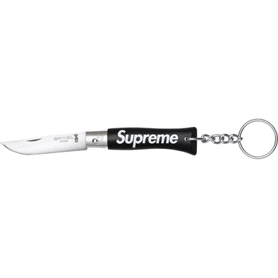 Supreme® Opinel® NO. 4 Knife Keychain Black