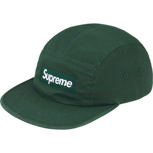 Supreme FW25 Washed Chino Twill Camp Cap Green