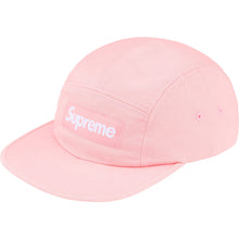 Supreme FW25 Washed Chino Twill Camp Cap Pink