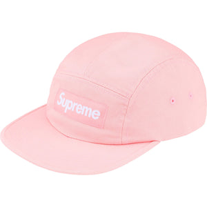 Supreme FW25 Washed Chino Twill Camp Cap Pink