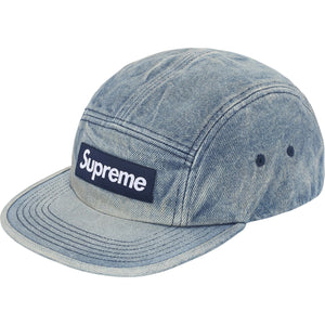Supreme FW25 Washed Chino Twill Camp Cap Denim