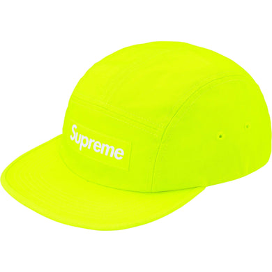 Supreme FW25 Washed Chino Twill Camp Cap Neon Yellow