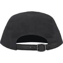Supreme FW25 Washed Chino Twill Camp Cap Black