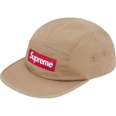 Supreme FW25 Washed Chino Twill Camp Cap Tan
