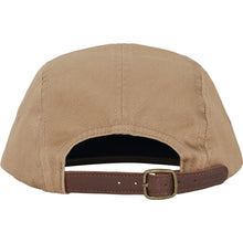 Supreme FW25 Washed Chino Twill Camp Cap Tan