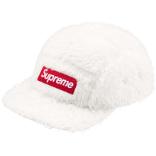 Supreme Fuzzy Camp Cap White