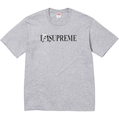 Supreme Skull Tee Grey