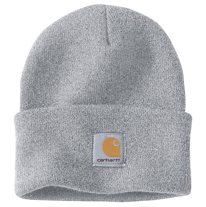 Carhartt Knit Cuffed Beanie Heather Grey