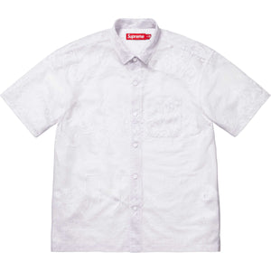 Supreme Last Supper Lace SS Shirt White