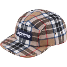 Supreme Lochcarron Camp Cap Tan Flaid