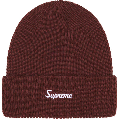 Supreme Loose Gauge Beanie Brown