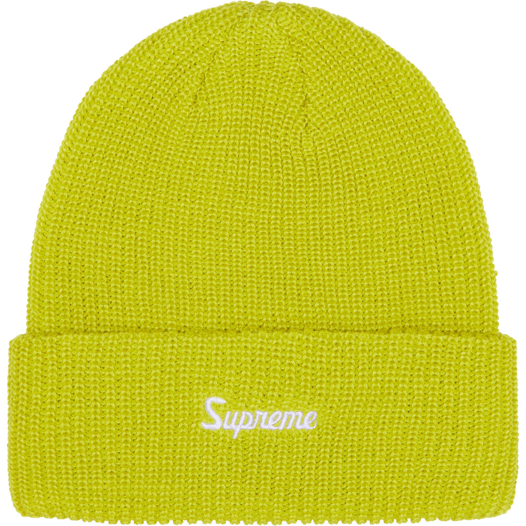 Supreme Loose Gauge Beanie Lime