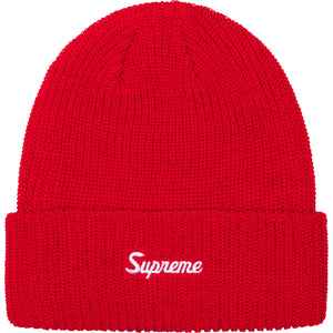 Supreme Loose Gauge Beanie Red