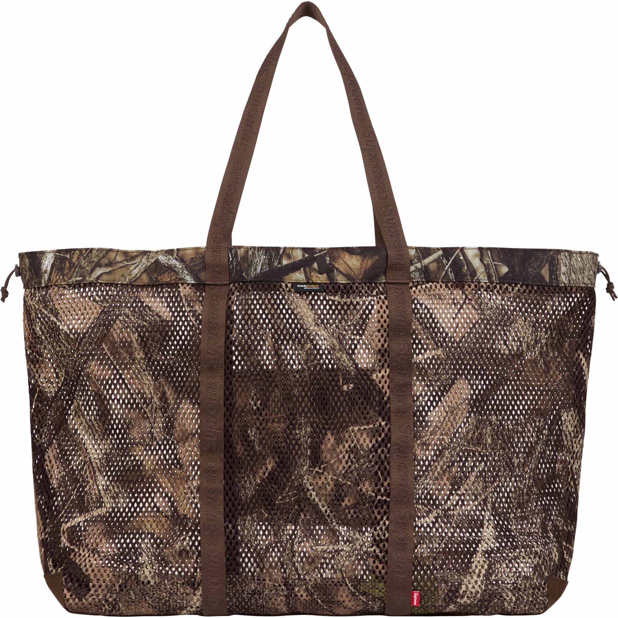 Supreme Mesh Tote Bag Camo トートバッグ カモ 新品 Supreme SS25 Mesh Tote Bag TrueTimber® Kanati Camo – BASEMENT_HK
