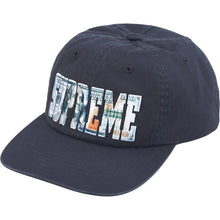 Supreme SS26 Embroidered Money Logo 6-Panel Navy