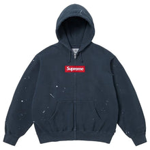Supreme® MM6 Maison Margiela Box Logo Zip Up Hooded Sweatshirt Navy