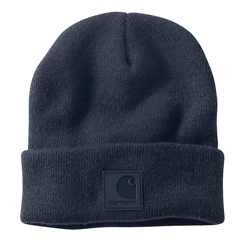 Carhartt Tonal Patch Beanie Navy