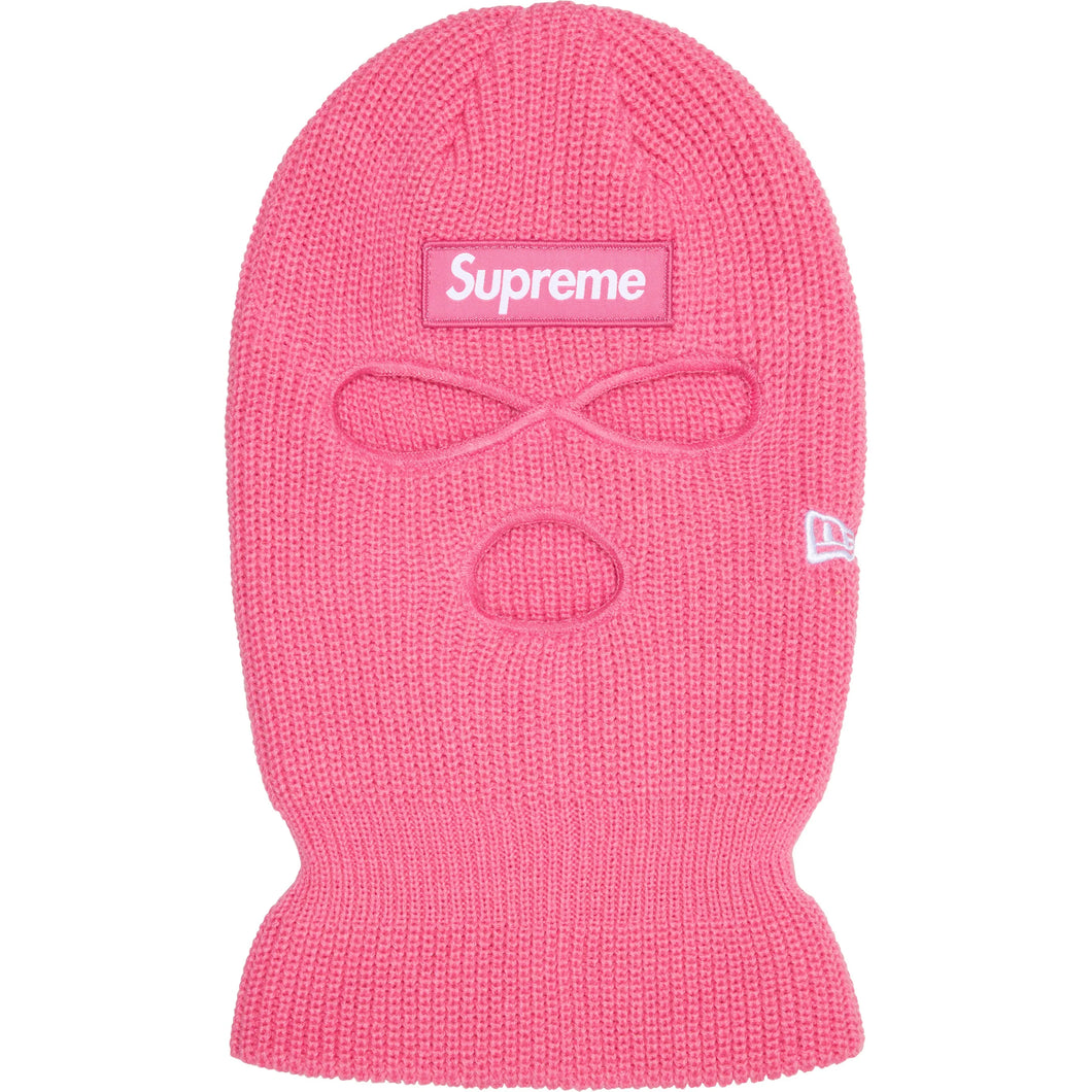 Supreme New Era® Box Logo BaLaclava Pink