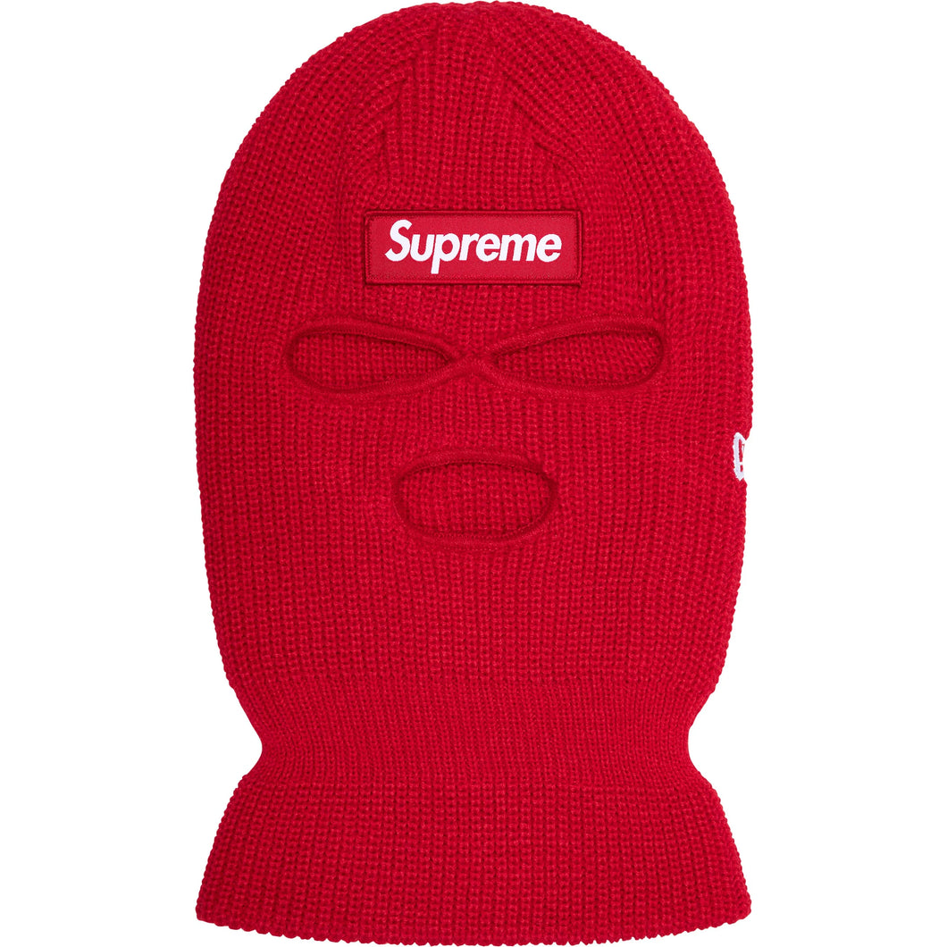 Supreme New Era® Box Logo BaLaclava Red