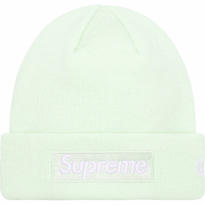 Supreme New Era® Box Logo Beanie Light Green – BASEMENT_HK