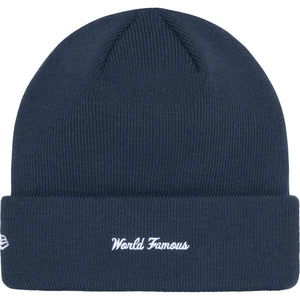 Supreme New Era® Box Logo Beanie Navy