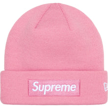 Supreme New Era® Box Logo Beanie Pink