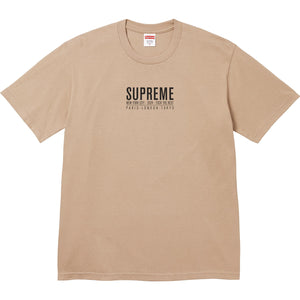 Supreme Paris Tee Kahki