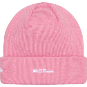 Supreme New Era® Box Logo Beanie Pink