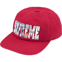 Supreme SS26 Embroidered Money Logo 6-Panel Red
