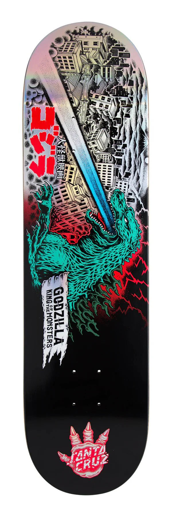 Santa Cruz Godzilla O'Brien Reaper Skateboard 8.25 In