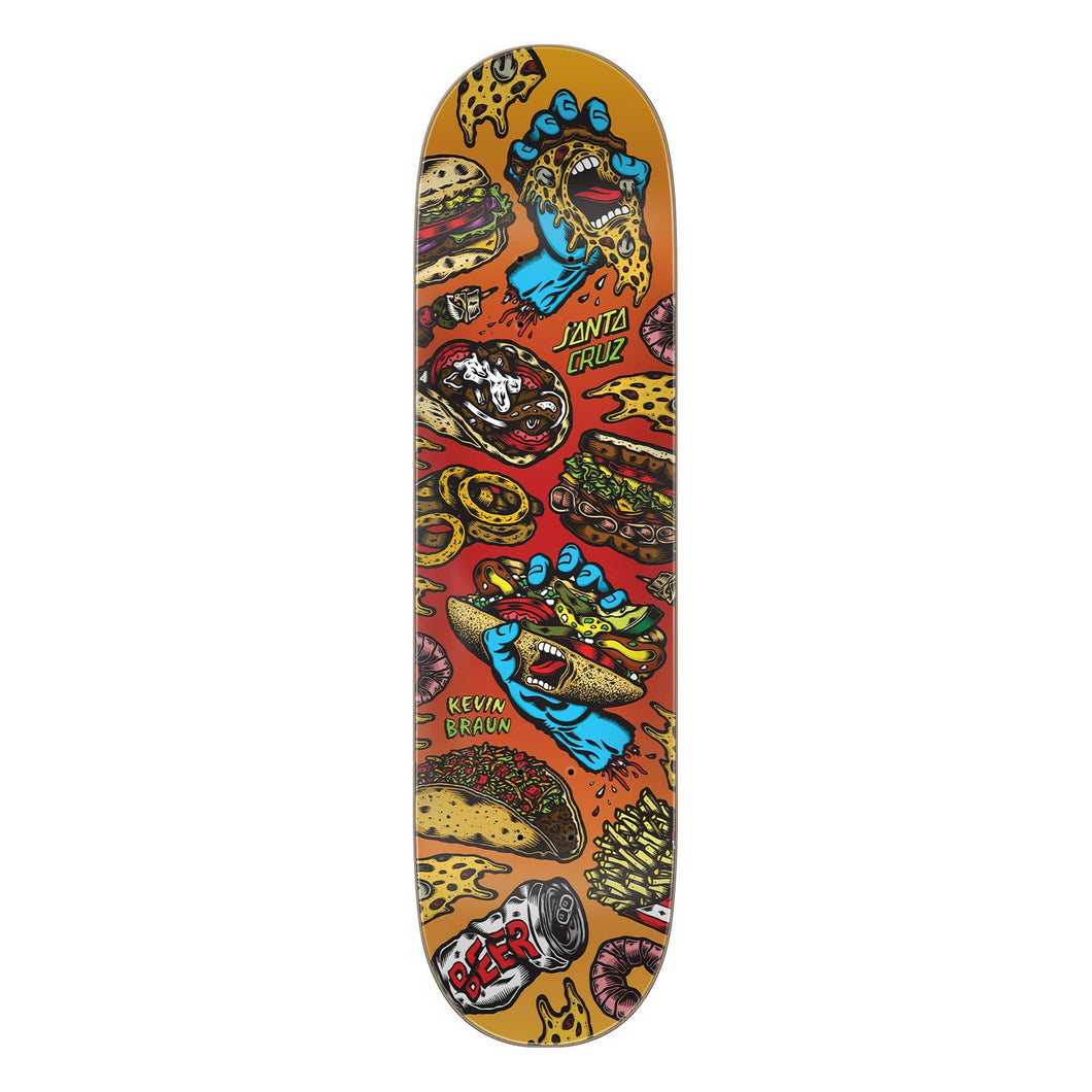 Santa Cruz Braun Snacks Everslick Skateboard