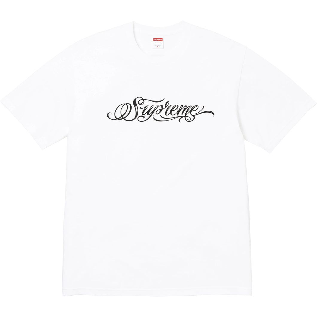 Supreme Script Tee White