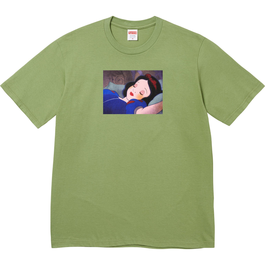 Supreme Snow White Tee Moss