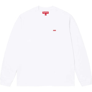 Supreme FW24 Small Box L/S Tee White