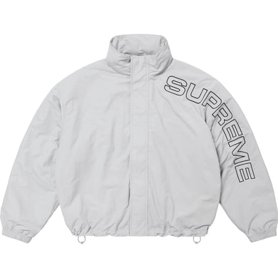 Spreme Spellout Embroidered Track Jacket White