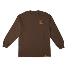 Spitfire Wheels Classic Swirl Overlay LS Tee Brown