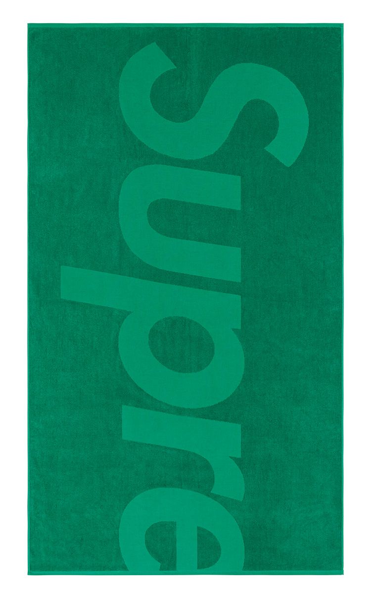 【Supreme】TONAL LOGO TOWEL グリーン 送料無料【se1122r】 Supreme Tonal Logo Towel Green – BASEMENT_HK