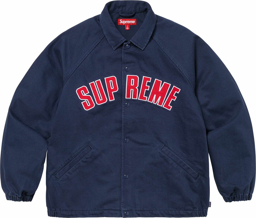 Supreme Arc Denim Coaches Jacket Navy