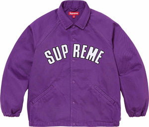 Supreme Arc Denim Coaches Jacket Purple