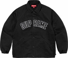 Supreme Arc Denim Coaches Jacket Black